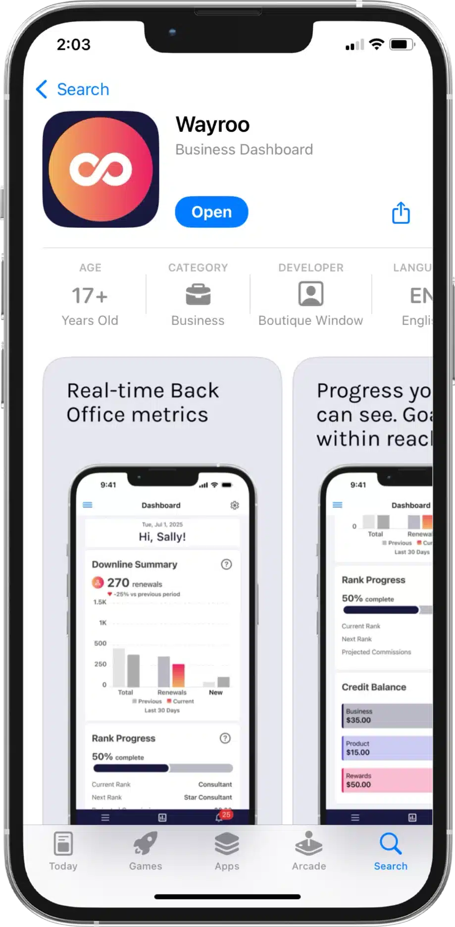 Wayroo on Apple App Store and google play store